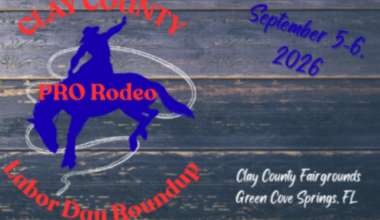 JC Kitaif ProRodeos Professional Rodeo Action to Green Cove Springs and Clay County