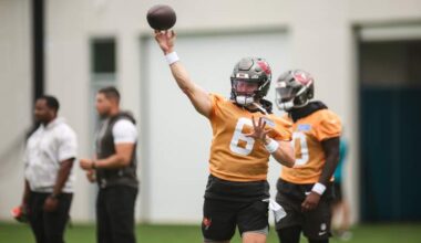 Tampa Bay Buccaneers and Jacksonville Jaguars Joint Practice