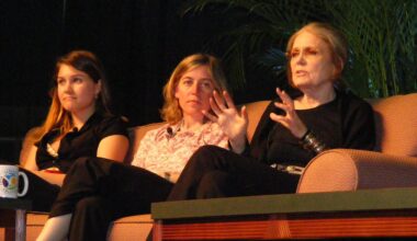 Gloria Steinem at Eckerd College in St. Petersburg, FL