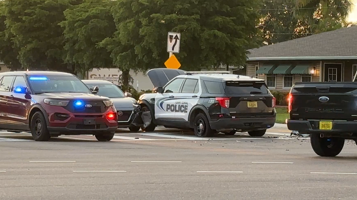 Cape Coral police vehicle involved in crash