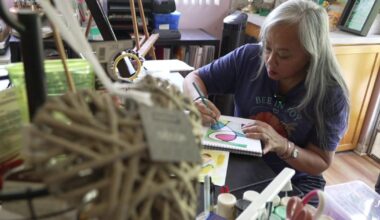 Air Force veteran reconnects with herself, community through art