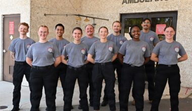 Ten Sailors graduate from NH Jacksonville Emergency Medical Technician Program