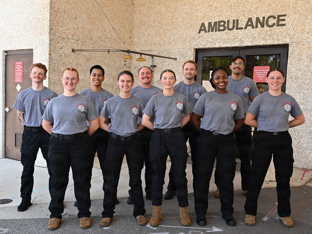 Ten Sailors graduate from NH Jacksonville Emergency Medical Technician Program