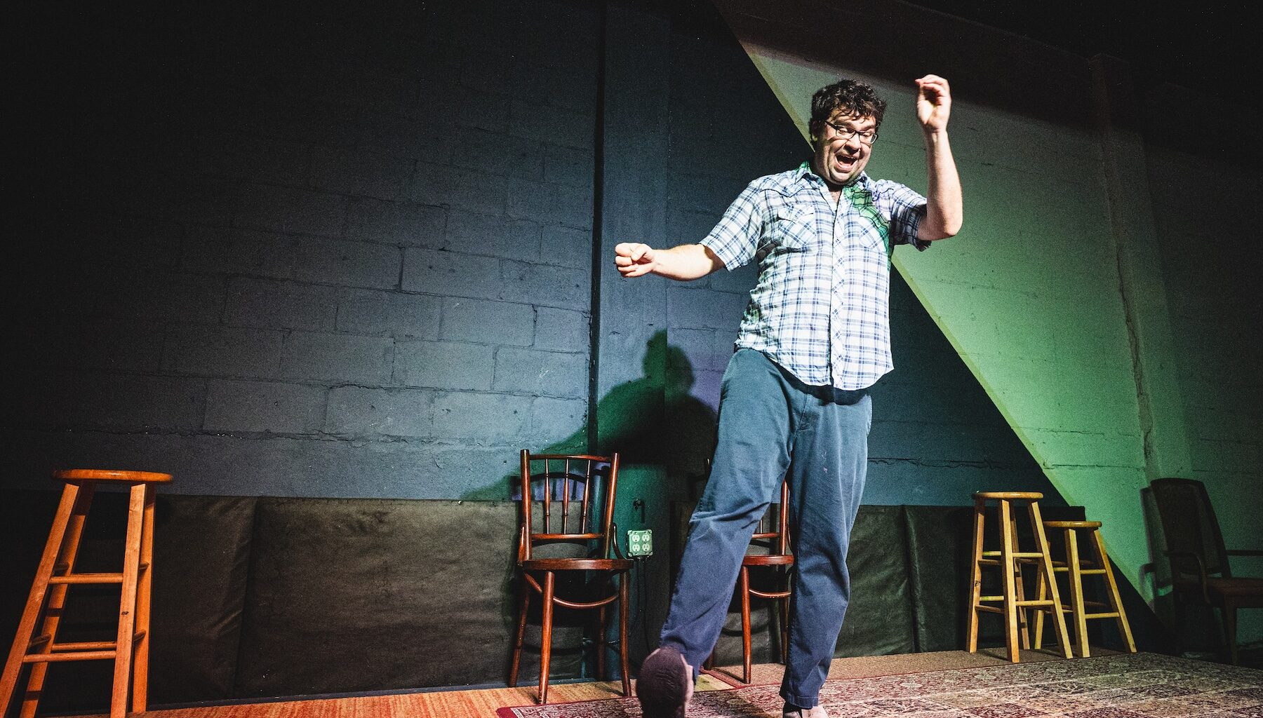 Co-founder of Tampa comedy theater is battling brain cancer, with help from friends throwing a benefit this weekend