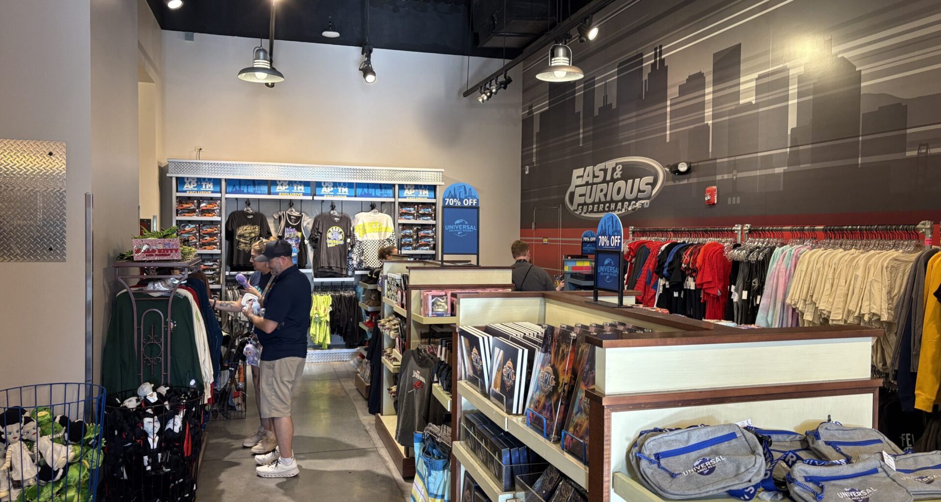 Universal Orlando Annual Passholder & Team Member Clearance Shop Moves to Fast & Furious Location