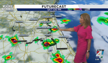 Meteorologist Michelle McCormick has your Saturday forecast