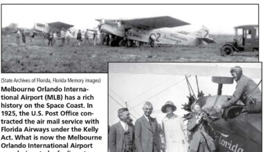 Melbourne Orlando International Airport Started as Air Mail Fueling Stop in 1928, Now an Award-Winning Airport