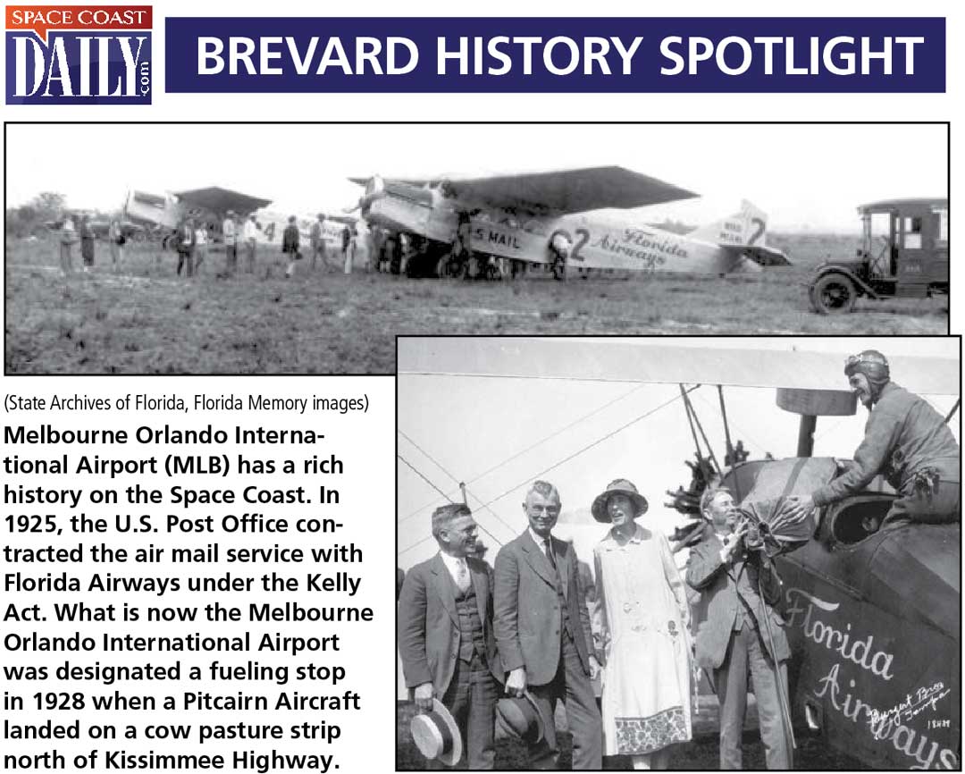Melbourne Orlando International Airport Started as Air Mail Fueling Stop in 1928, Now an Award-Winning Airport