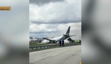 Witness recalls near-miss as Amazon cargo plane crash kills five in Miami