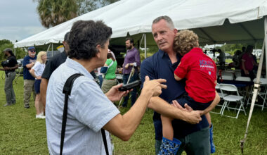 Tampa Labor Day event brings candidates and families together