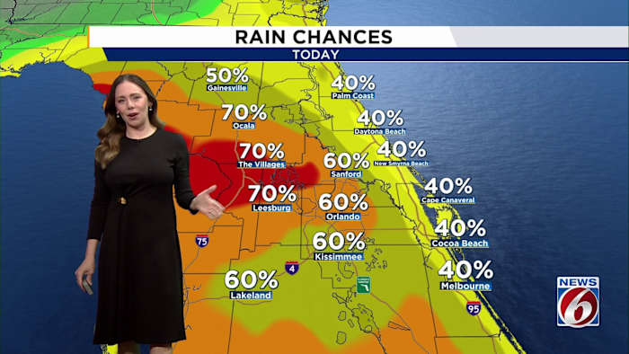 Dodging downpours: Summerlike setup continues across Central Florida