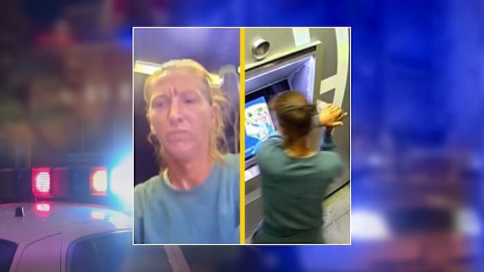 JSO searching for woman caught on camera smashing ATM on Philips Highway