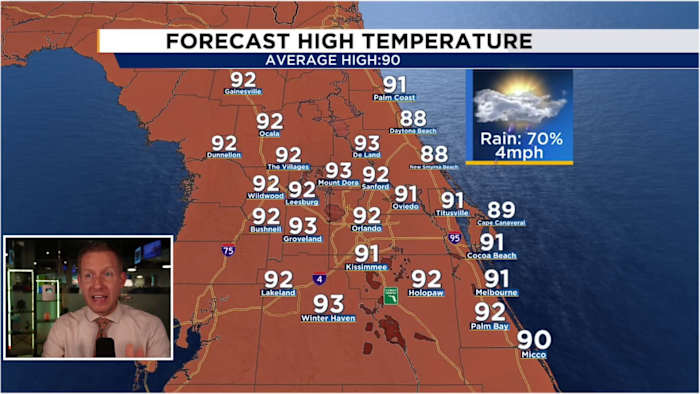 Wednesday Evening Forecast Update