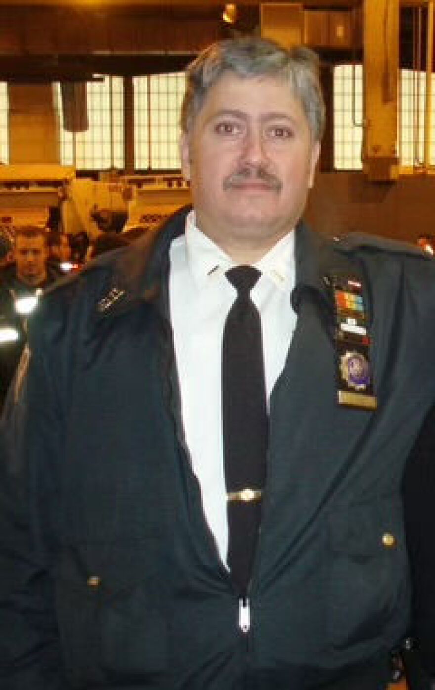 New York Sanitation Police Lieutenant Chuck Diaz.