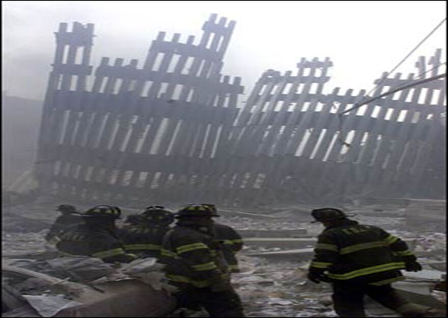 NYPD Sergeant Bill Taylor saw the tower sticking out of the ground when he arrived at Ground Zero on the afternoon of 9/11.