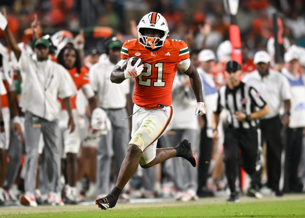 Takeaways from No. 7 Miami’s 77-7 win against FAMU as freshmen shine