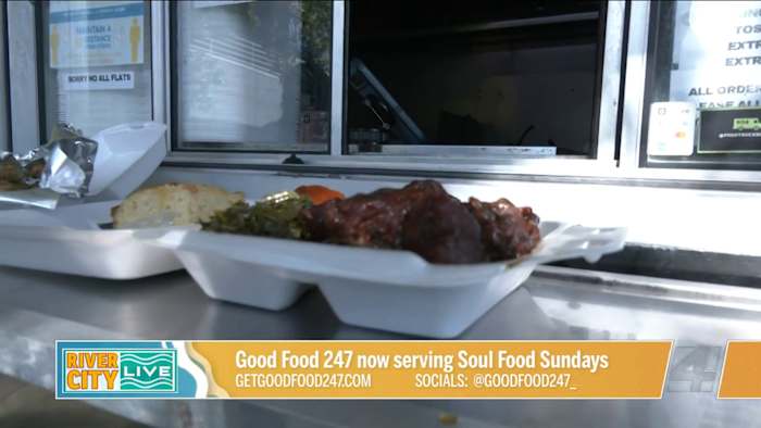 Good Food 247 serving Soul Food Sundays