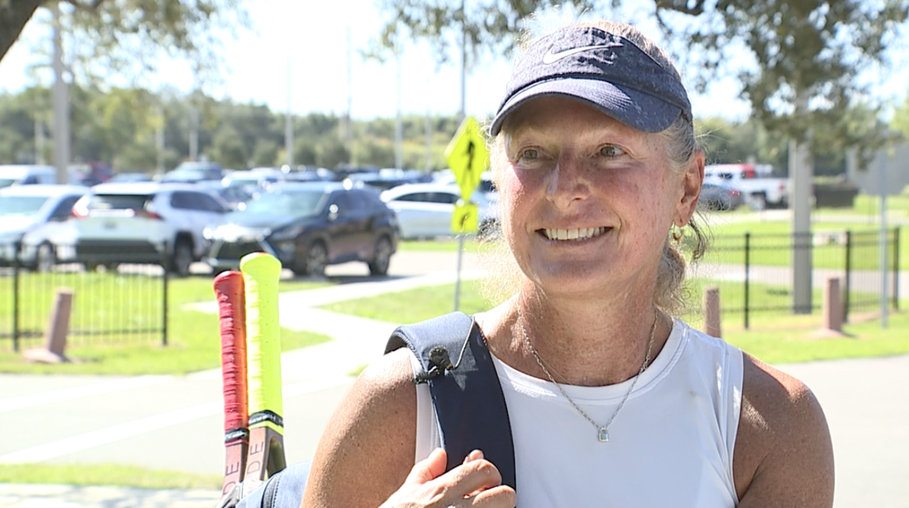 Julie van Diver HCC Tennis Center