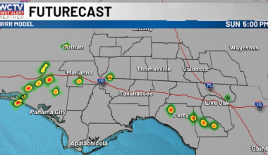 Less showers, more heat today for Tallahassee, the Big Bend and South Georgia 🔥
