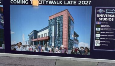 Luke Combs Category 10 Concept Art Added to Construction Walls in Universal CityWalk Orlando