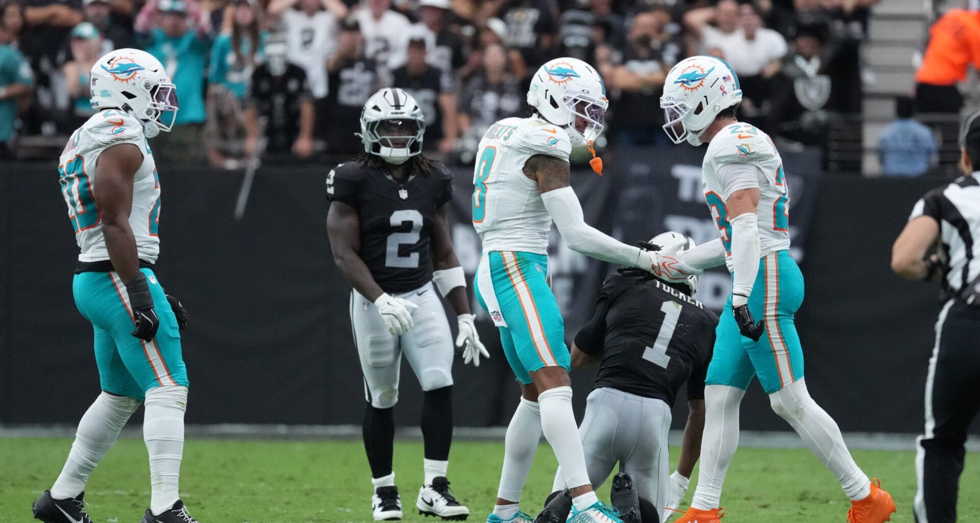 One of the most frustrating moments from the Miami Dolphins' 27-13 loss to the Las Vegas Raiders may have consequences awaiting the player involved