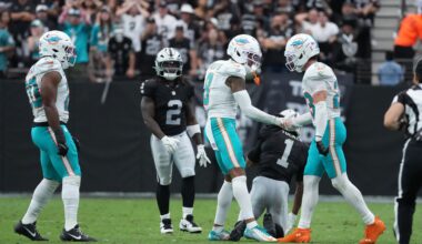 One of the most frustrating moments from the Miami Dolphins' 27-13 loss to the Las Vegas Raiders may have consequences awaiting the player involved