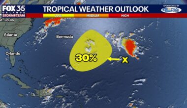 NHC: Disturbance in Atlantic monitored for potential development