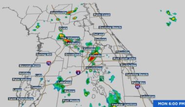 LIVE RADAR: Strong storms moving through Central Florida