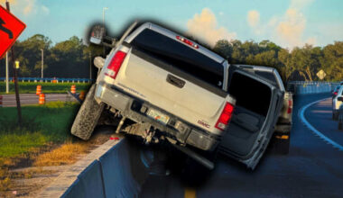Florida man crashes while applying deodorant, FHP says