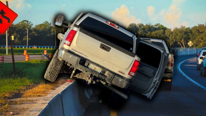 Florida man crashes while applying deodorant, FHP says