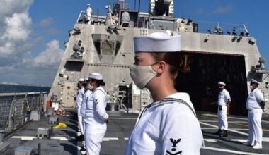 USS St. Louis departs Mayport on U.S. border mission, Pentagon says