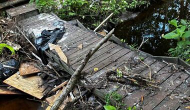 Oviedo asking people to remove﻿ 'homemade' bridges