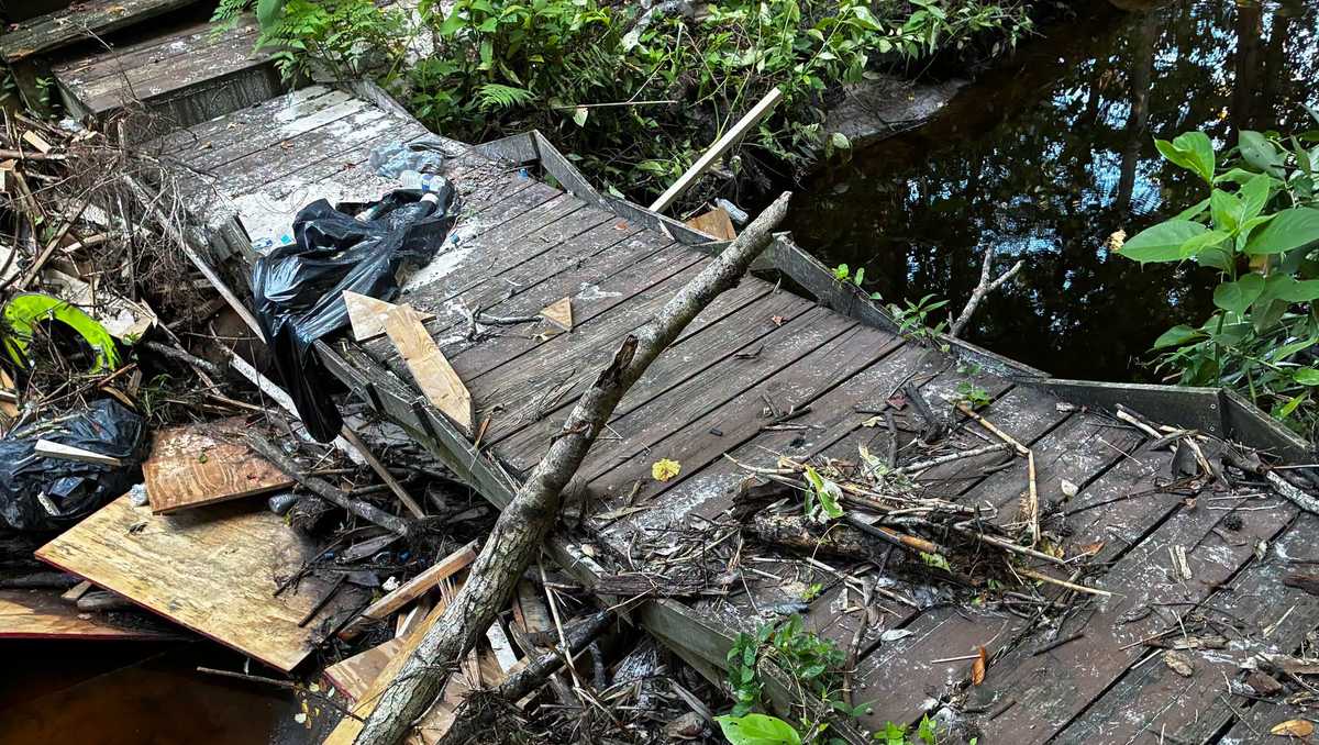Oviedo asking people to remove﻿ 'homemade' bridges