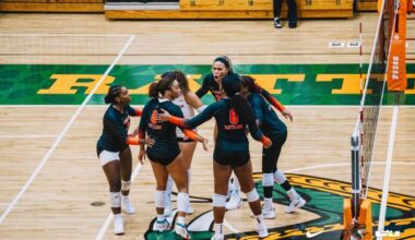 Mercer Stops Rattlers in Volleyball