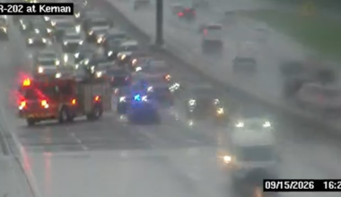 Lanes reopen on JTB westbound at Kernan Blvd. after vehicle fire.