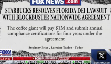 Starbucks resolves Florida DEI lawsuit with nationwide agreement