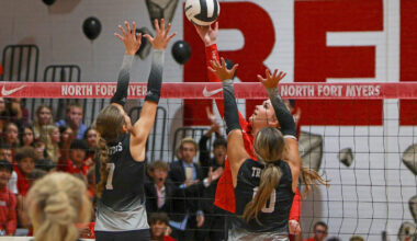 PHOTO GALLERY | Mariner Tritons vs. North Fort Myers Red Knights volleyball