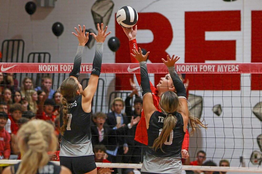PHOTO GALLERY | Mariner Tritons vs. North Fort Myers Red Knights volleyball