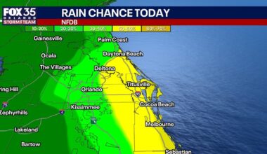 Orlando weather: Rain chances ramp up Friday before weekend storms arrive