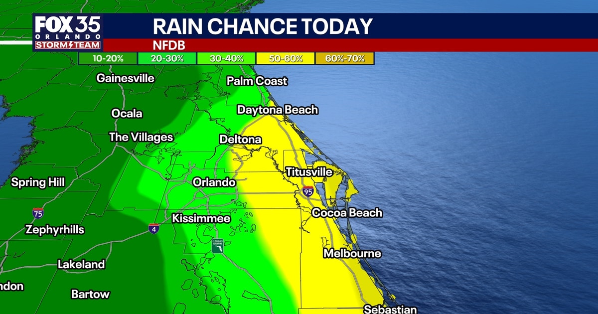 Orlando weather: Rain chances ramp up Friday before weekend storms arrive