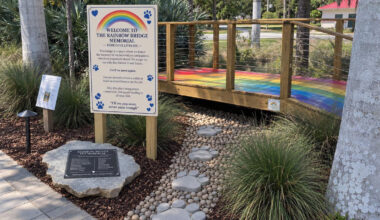 New 'Rainbow Bridge' pet memorial opens in Fort Myers