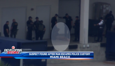 Suspect found after escaping police custody at Mount Sinai in Miami Beach, officials say - WSVN 7News | Miami News, Weather, Sports
