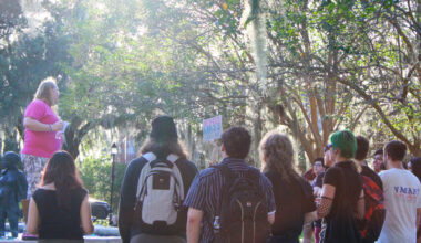 ‘Stop the Flock': Tallahassee students protest Flock cameras