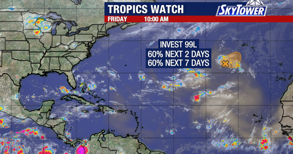 Invest 99L gains strength in open Atlantic