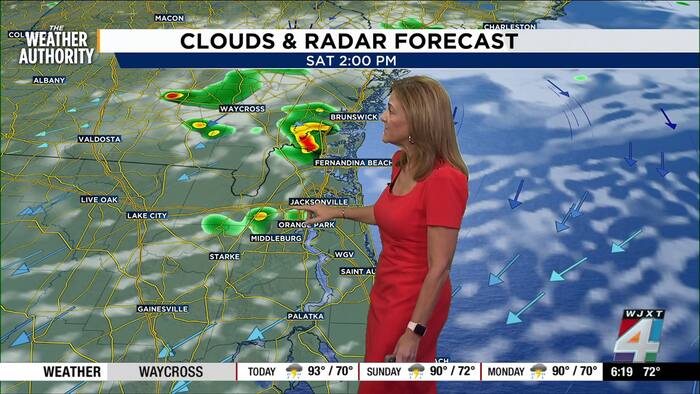Meteorologist Michelle McCormick has your Saturday forecast