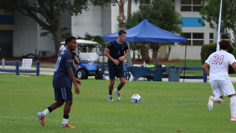 Six Different Scorers Power No.11 Men's Soccer Past Florida College, 7-0