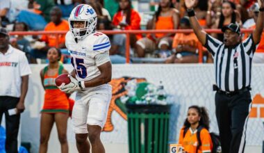 Football Rallies Past Florida A&M for First Win of the Season, 29-26