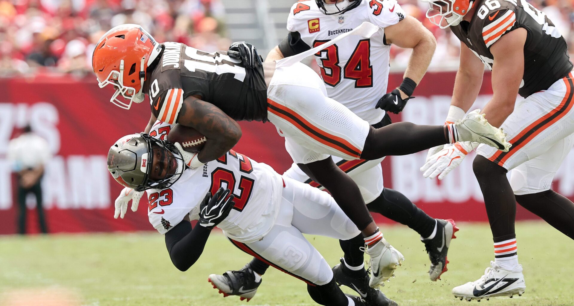 Why is Tampa Bay Buccaneers-Cleveland Browns Game Delayed?