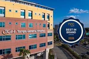 Tampa General Hospital Named2026 NRC Health® Best in Brand Winner