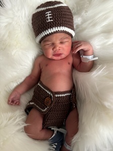 HCA Florida Lawnwood Hospital Welcomes One of the NFL’s Newest Fans Just In Time For Kickoff